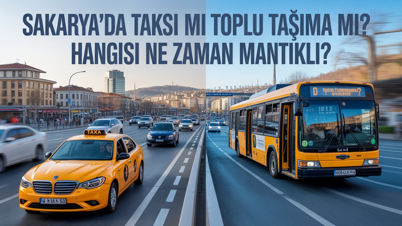 Sakarya Taksi mi Toplu Taşıma mı