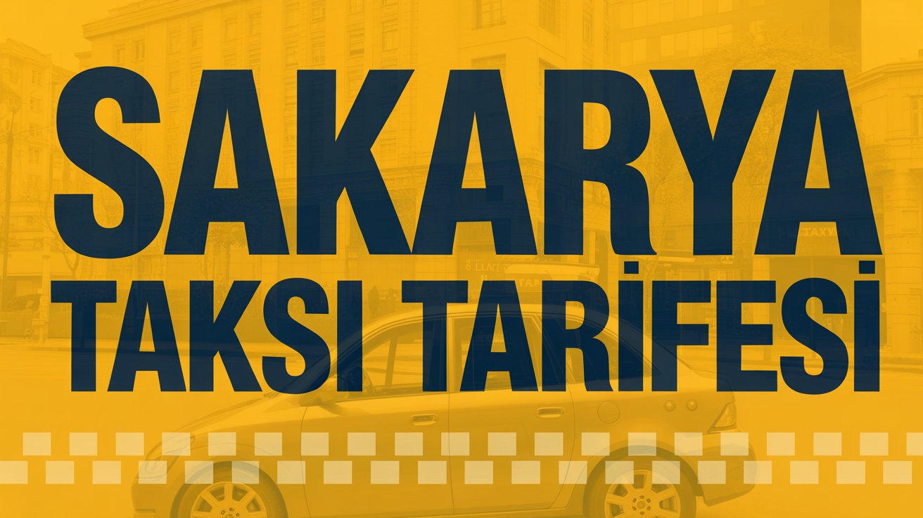 Sakarya Taksi Tarifesi