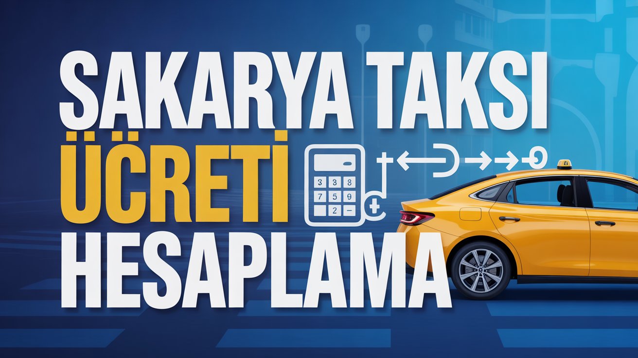 Sakarya Taksi Ücreti Hesaplama