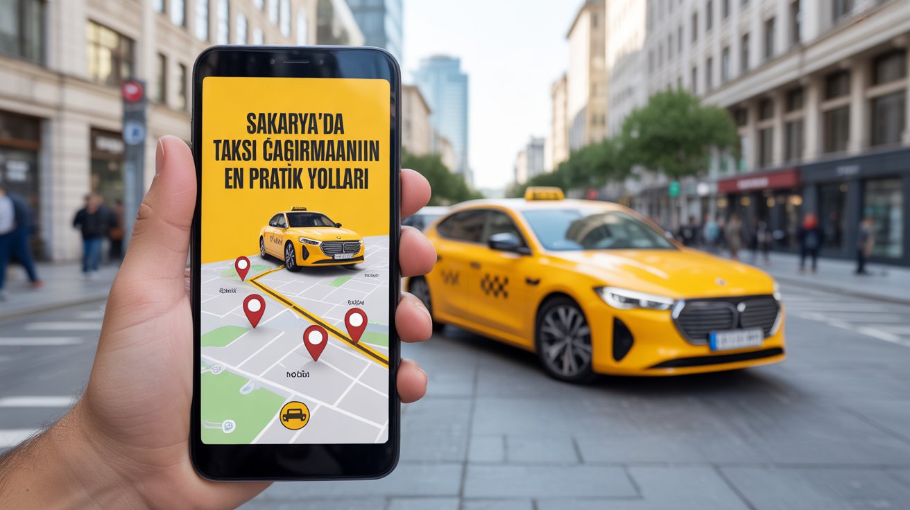 Sakarya'da Taksi Çağırmanın En Pratik Yolları