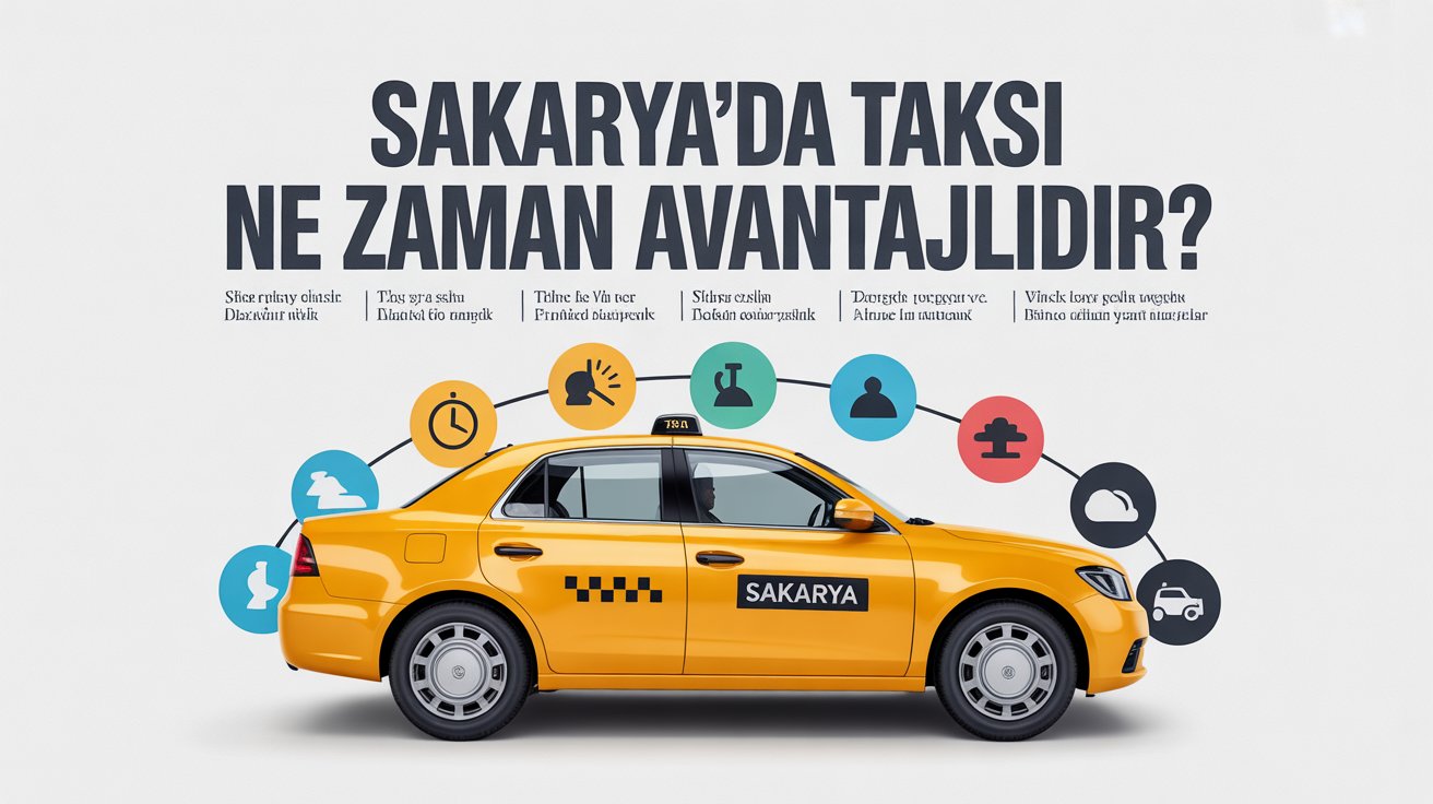 Sakarya'da Taksi Ne Zaman Avantajlıdır